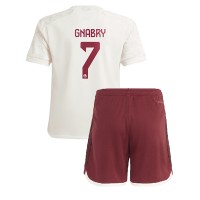Bayern Munich Serge Gnabry #7 Tretí Detský futbalový dres 2023-24 Krátky Rukáv (+ trenírky)